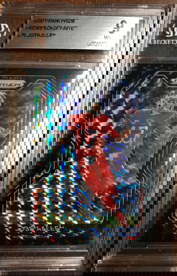 2020 Josh Allen Black Prizm Finite BGS 9 Mint