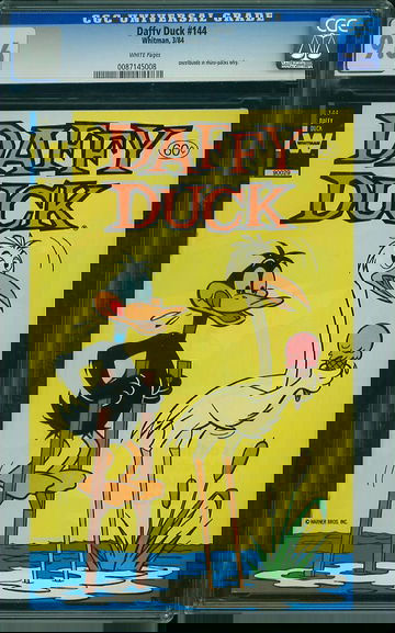 DAFFY DUCK #144, CGC 9.6 NM+