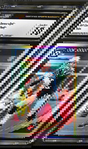 2018 Donruss Optic Tim Brady Holo