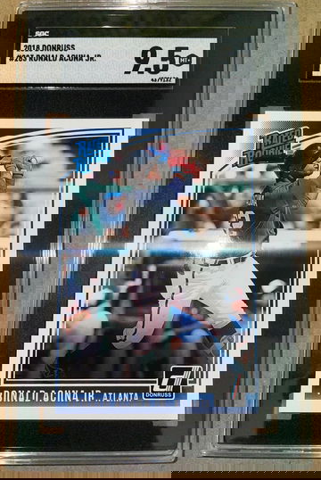 2018 Donruss Ronald Acuna Jr Rated Rookie Atlanta Braves MVP All Star