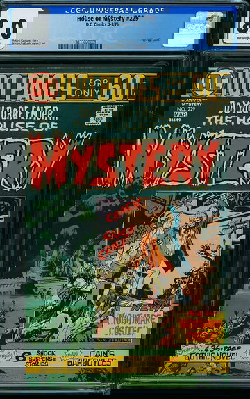 HOUSE OF MYSTERY #229, CGC 8.0 VF