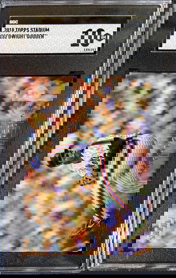 2018 Topps Stadium Club Dwight "Doc" Gooden SGC 10 GEM MINT!