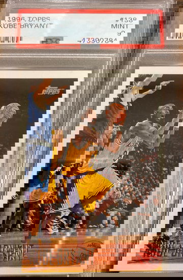 Kobe Bryant 1996-97 Topps #138 PSA 9