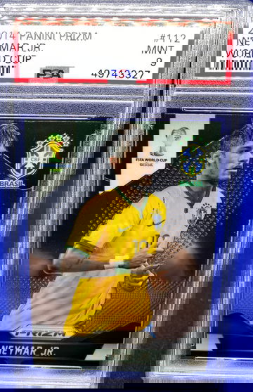 2014 Prizm World Cup Neymar Jr. Rookie RC #112 PSA 9 MINT