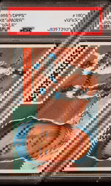 1956 Topps Duke Snider #150 PSA 4