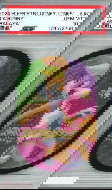 2024 FLEER RETRO LOONEY TUNES JAMBALAYA LOLA BUNNY #J8 PSA 10 GEM MT