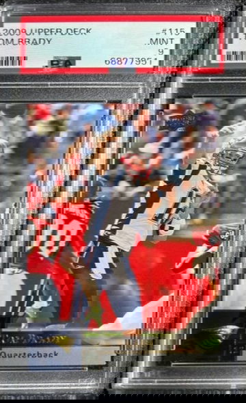 2009 Upper Deck Tom Brady #115 PSA 9 MINT New England Patriots