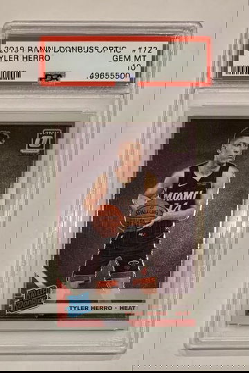 2019 Tyler Herro Donruss Optic #172 PSA 10