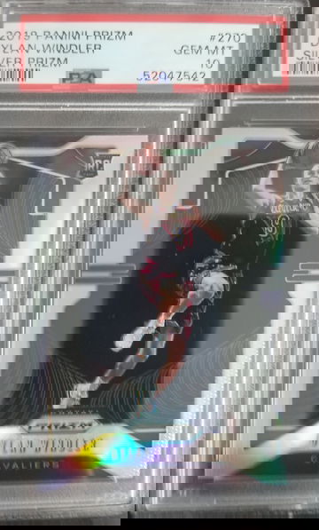 2019 Panini Prizm Dylan Windler Silver PSA 10