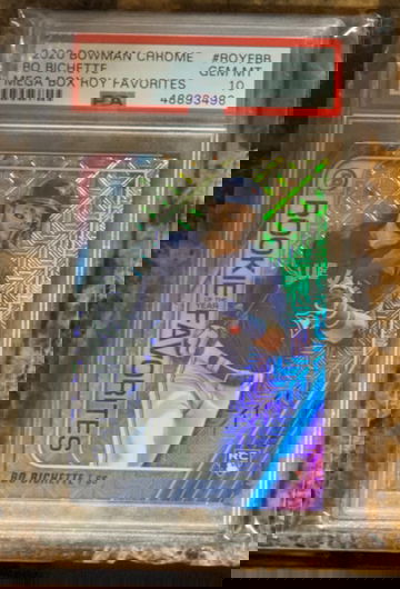 2020 Bo Bichette Bowman Chrome Mega Box ROY Favorites Gem Mint 10 ROYFBB