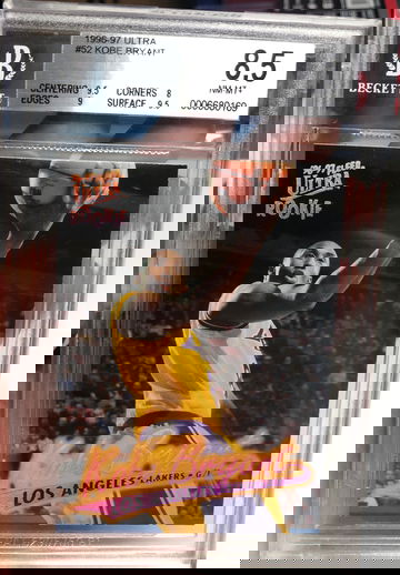 Kobe Bryant 1996 ultra Kobe rookie #52 BGS 8.5