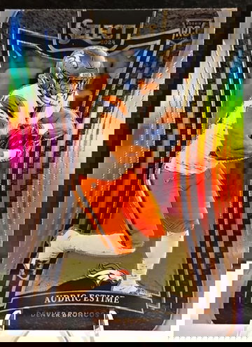 2024 Panini Select  Audric Estime  Suite Level  Silver Prizm  Rookie RC  Broncos