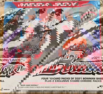 2021 Topps MLB Bowman Baseball Mega Box
