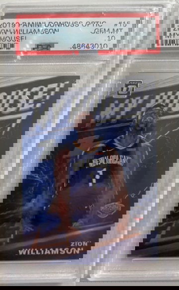 2019 Panini Donruss Optic Zion Williamson My House! PSA 10 GEM MINT
