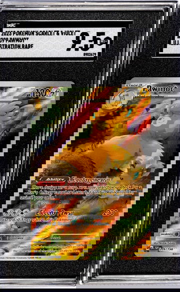 2023 Pokemon Scarlet & Violet Illustration Rare Pawmot #209 SGC 9.5