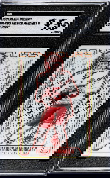 2024 Panini Phoenix #CON-PMS Patrick Mahomes II Contours SGC 9.5