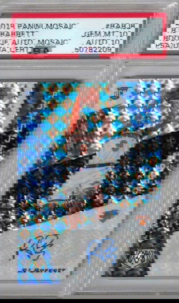 2019 Panini Mosaic RJ Barrett Rookie Auto Gem Mt PSA 10