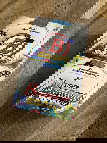 2023 BOWMAN DRAFT BASEBALL SEALED SUPER JUMBO BOX 5 AUTOS