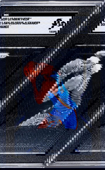 2024-25 Panini Prizm #11 Shai Gilgeous-Alexander Dominance SGC 9