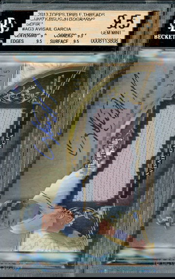 2013 Topps Triple Threads Sepia Avisail Garcia /75 BGS 9.5/10