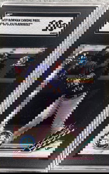 2019 Bowman Chrome Julio Rodriguez SGC 10