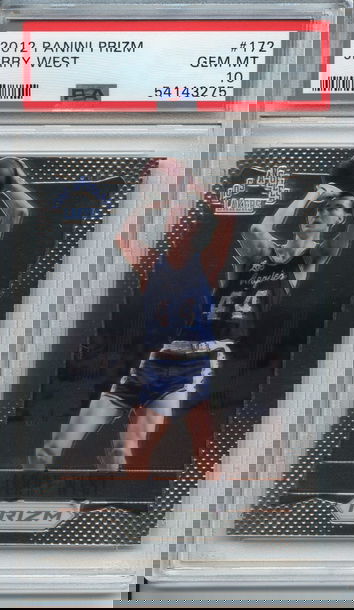 Jerry West 2012 Panini Prizm #172 PSA 10 