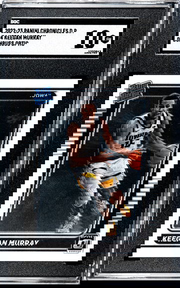 KEEGAN MURRAY 2022-23 Panini Chronicles Draft Picks DONRUSS OPTIC #4 ROOKIE NBA IOWA GEM MINT