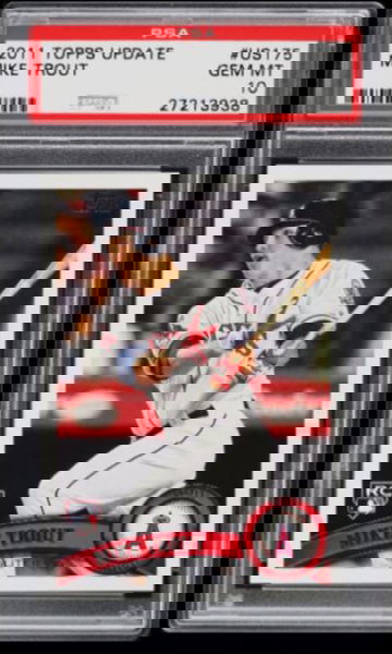 2011 Topps Update Mike Trout US175 PSA 10 - FLAWLESS!