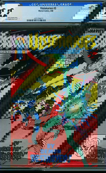 VISIONARIES #3, CGC 9.2 NM-