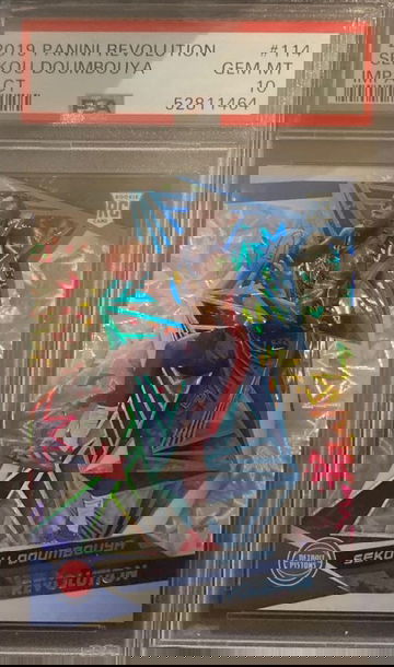 2019-20 Sekou Doumbouya Rookie RC #/149 Impact Panini Revolution #114 PSA 10