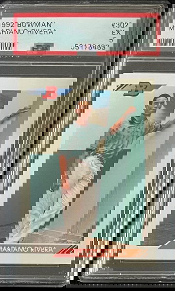 1992 Bowman Mariano Rivera PSA 5 EX