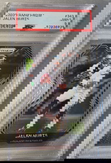 2020 Panini Prizm Rookie RC Jalen Hurts PSA 9