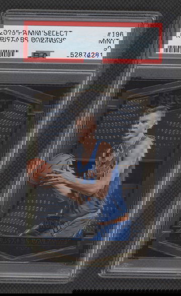 2015 SELECT KRISTAPS PORZINGIS PSA 9