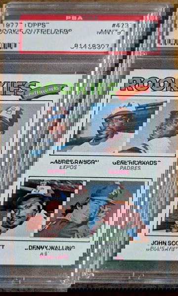 1977 Topps Andre Dawson PSA 9