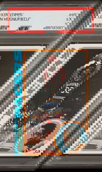 1978-1979 Topps #69 Dan Roundfield PSA 5 Indiana Pacers vintage basketball card