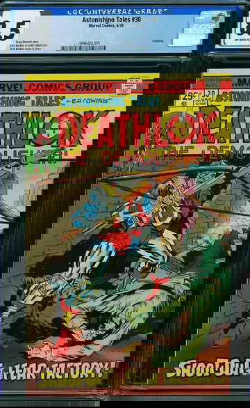 ASTONISHING TALES #30, CGC 8.5 VF+	