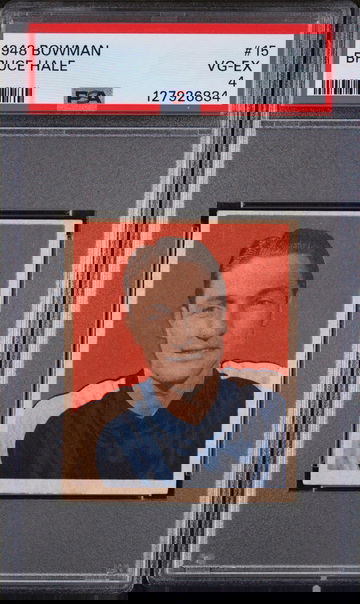 1948 Bowman Bruce Hale #15 PSA 4