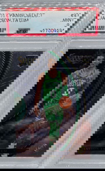 Jayson Tatum 2017 Select #93 Rookie RC PSA 9