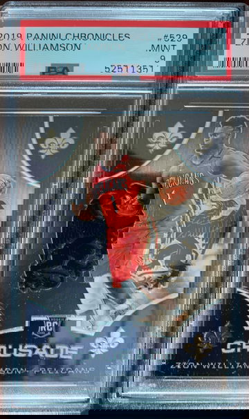 2019 Panini Chronicles Zion Williamson PSA 9 Mint