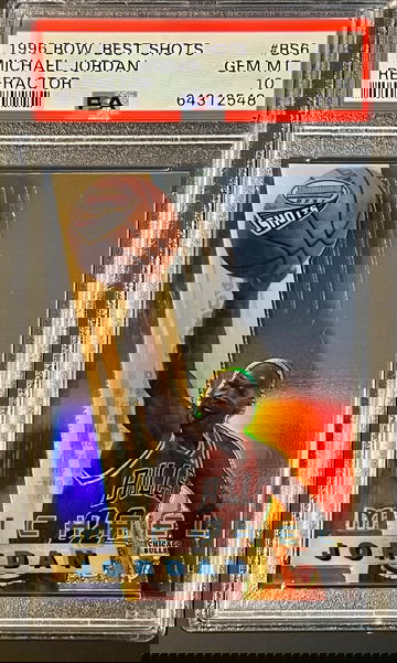 1996 Bowmans Best Shots Michael Jordan Refractor #BS6 PSA 10