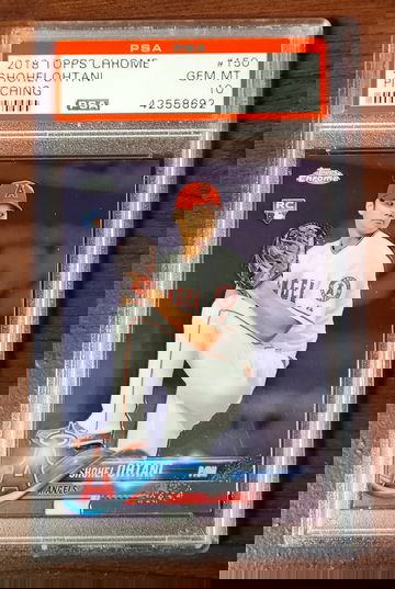 Shohei Ohtani 2018 Topps Chrome PSA 10 #150 Pitching Angels GEM MINT