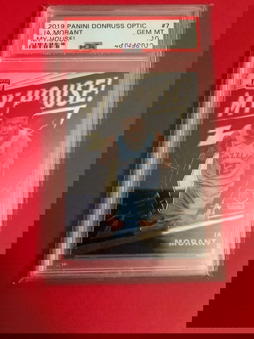 Panini donruss optic ja morant my house psa 10