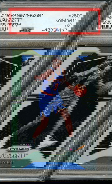 2019 PRIZM SILVER RJ BARRETT PSA 10