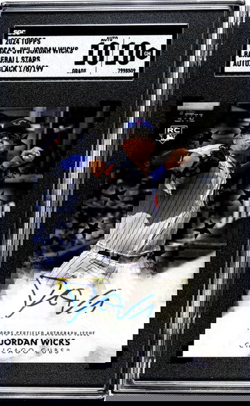 2024 Topps #BSA2-JWI Jordan Wicks Baseball Stars /199 SGC 10