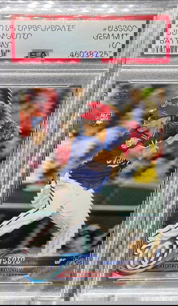 2018 Topps Update Juan Soto PSA 10