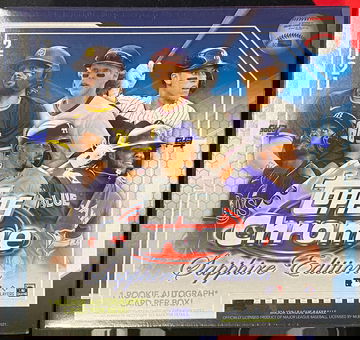 2021 Topps Chrome Sapphire Edition Baseball Factory Sealed Box