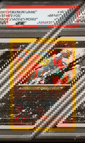 Pokemon TCG Entei-Rev. Foil #34 Pokemon 3 Movie Promo PSA 8