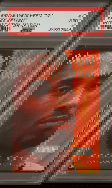 1998 Skybox Premium Kobe Bryant Intimidation Nation! PSA 9! RARE!