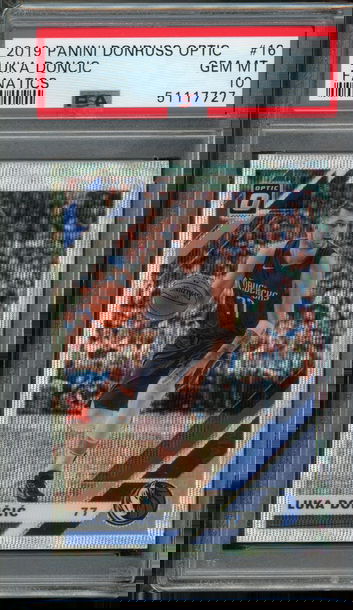 2019 Optic Fanatics Luka Doncic PSA 10 