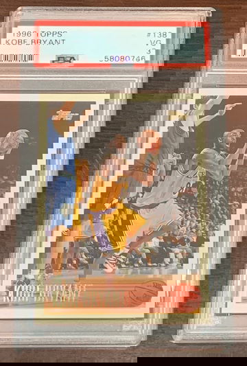 1996 Topps Kobe Bryant PSA 3